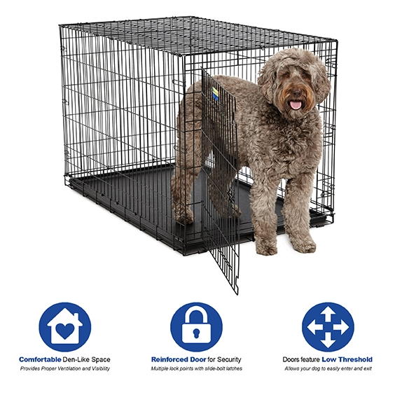 Midwest Contour Crate 1 Door 48 Jeffrey s Natural Pet Foods